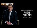 Regis Philbin Tribute (1931-2020)