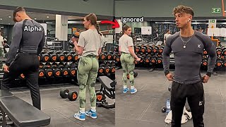 Man Ignores Attention Seeking Gym Girl