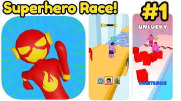 Superhero Race! Gameplay Walkthrough Part 1