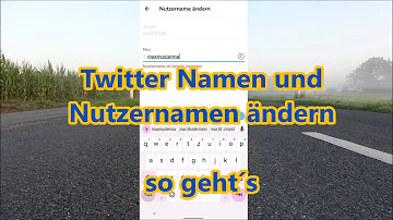 Wie kann man das bei Twitter ändern?