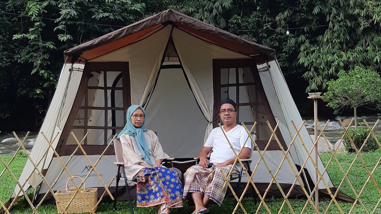 Mengimbau Nostalgia kampung di Gopeng Tree Ten | camping terpaling healing | Nishikawa Tent