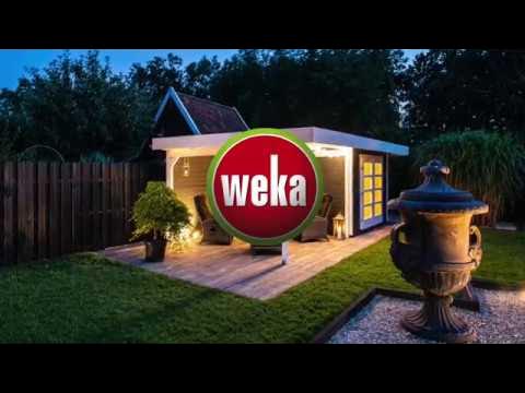 Weka Designhaus 171 | Gartenhaus-Montage Zubehör - YouTube 