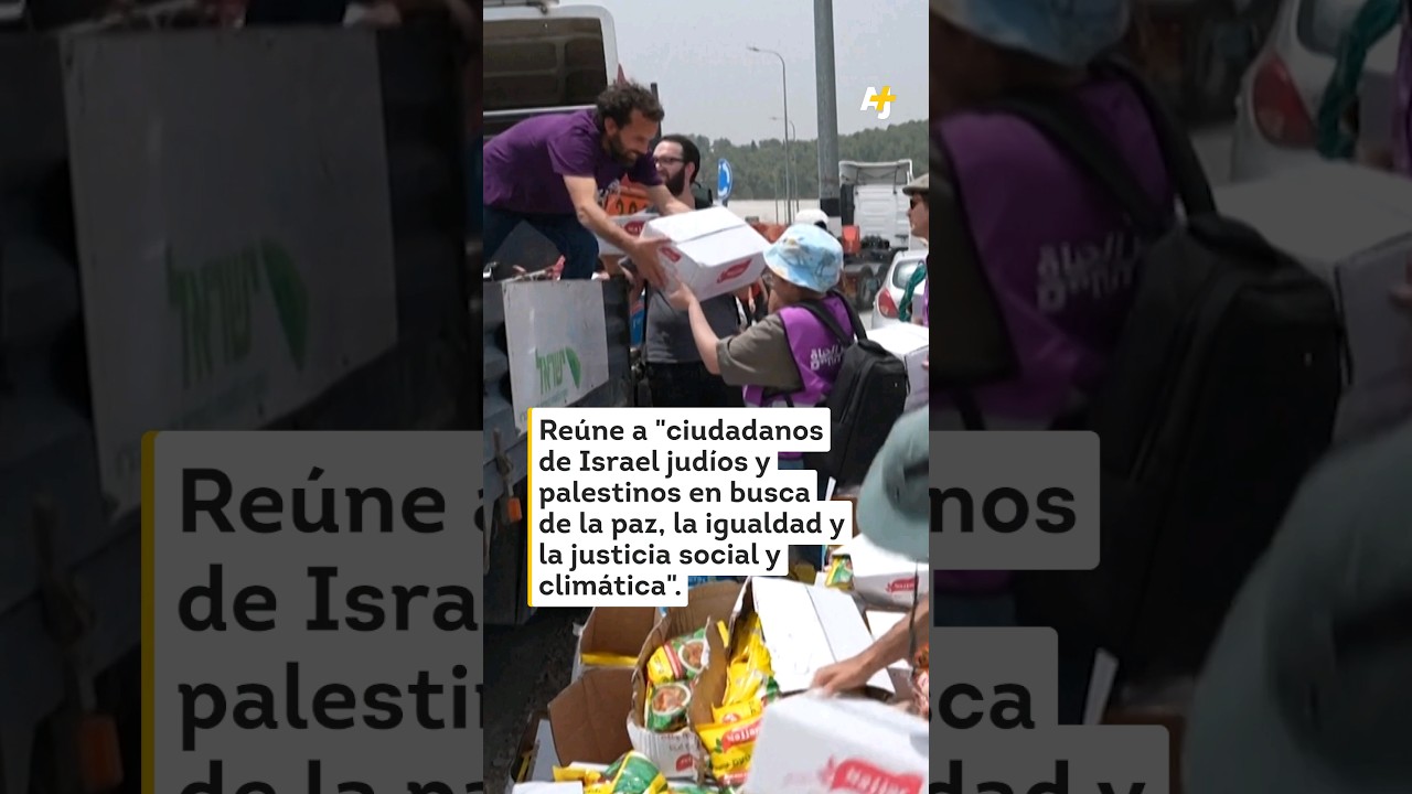 ناشطون إسرائيليون يحمون شاحنات تحمل مساعدات إنسانية