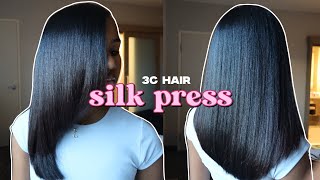 The Ultimate Silk Press Tutorial With 3C Hair
