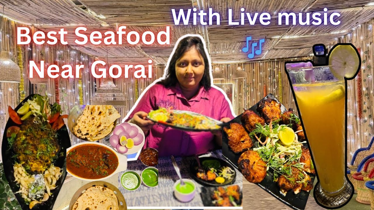 Live Music + Food Near Gorai Beach 🎶🍤 | MidTown Hotel Dongri Gaon