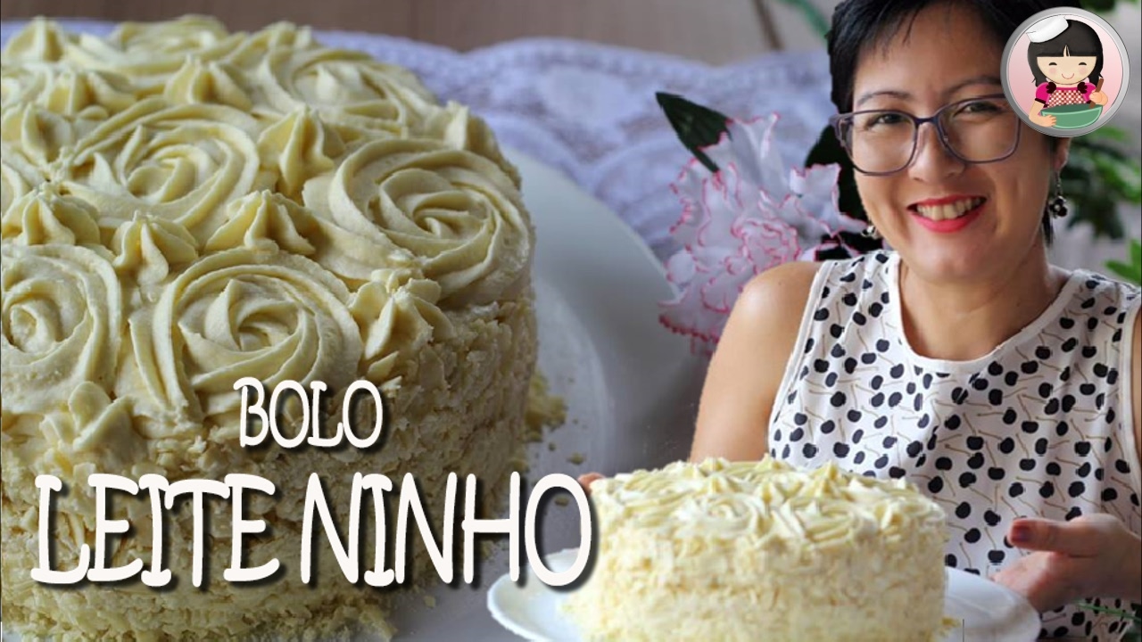 Como fazer Bolo de Aniversário de Leite Ninho - Fácil - Ideal para