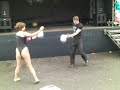 Силовое жонглирование гирями. Никифор Оксана .Пара смешанная 2007 год