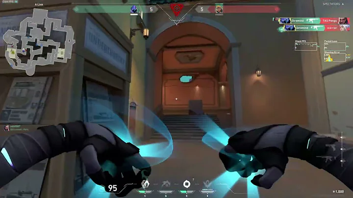 Watch Them Run! Omen's Insane 1v3 clutch!! #valorant #epic #clutch #omen #ult #funnymoments