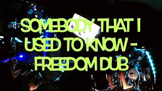 Video thumbnail of "Somebody that I used to know   Freedom Dub"