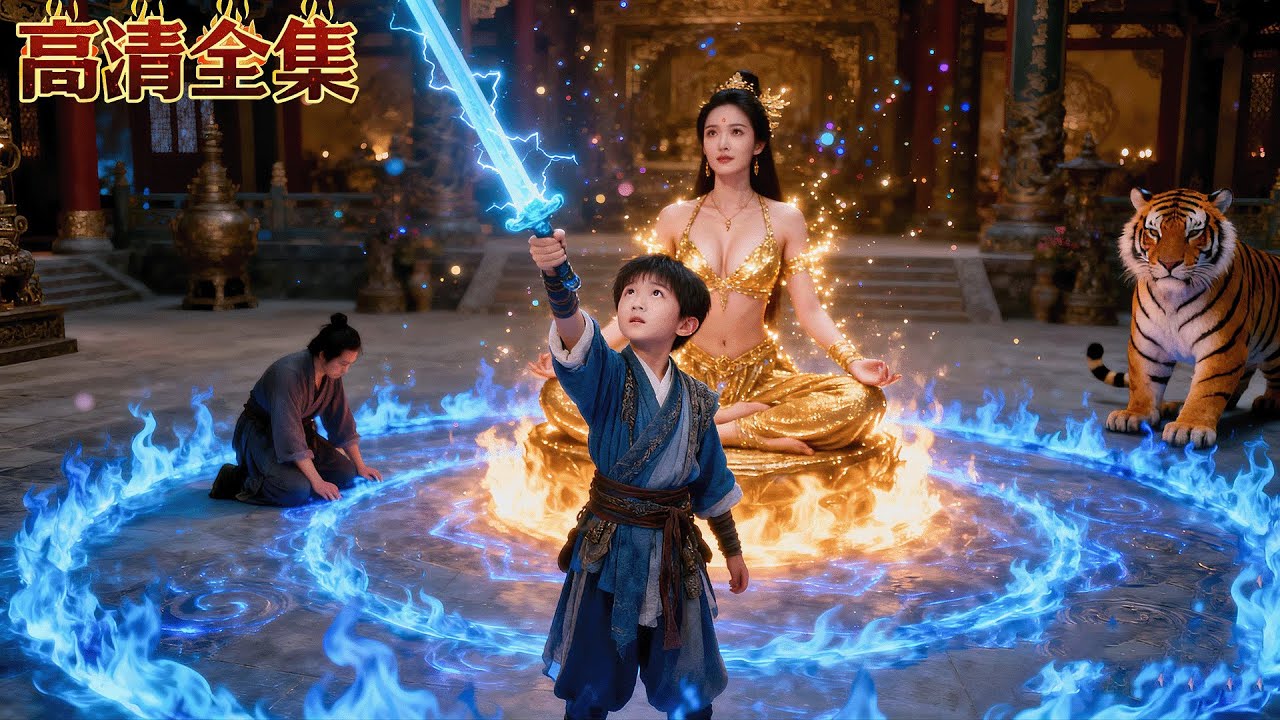 七歲小孩竟是仙尊轉世，人人敬仰的老祖宗們都要三拜九叩叫他師傅！#逆襲 #熱門短劇 #短劇 #minidrama