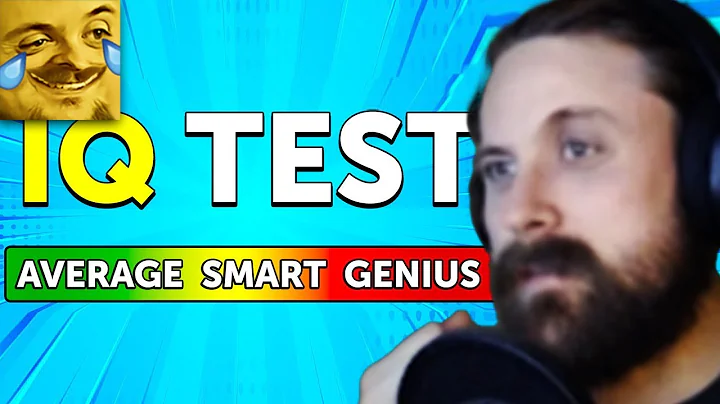 Forsen Reacts to A Fun IQ Quiz for the Eccentric Genius