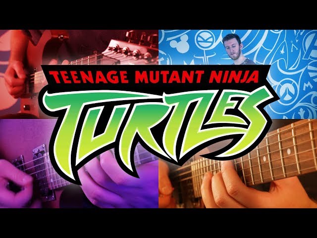 Teenage Mutant Ninja Turtles (2003) Theme on Guitar class=