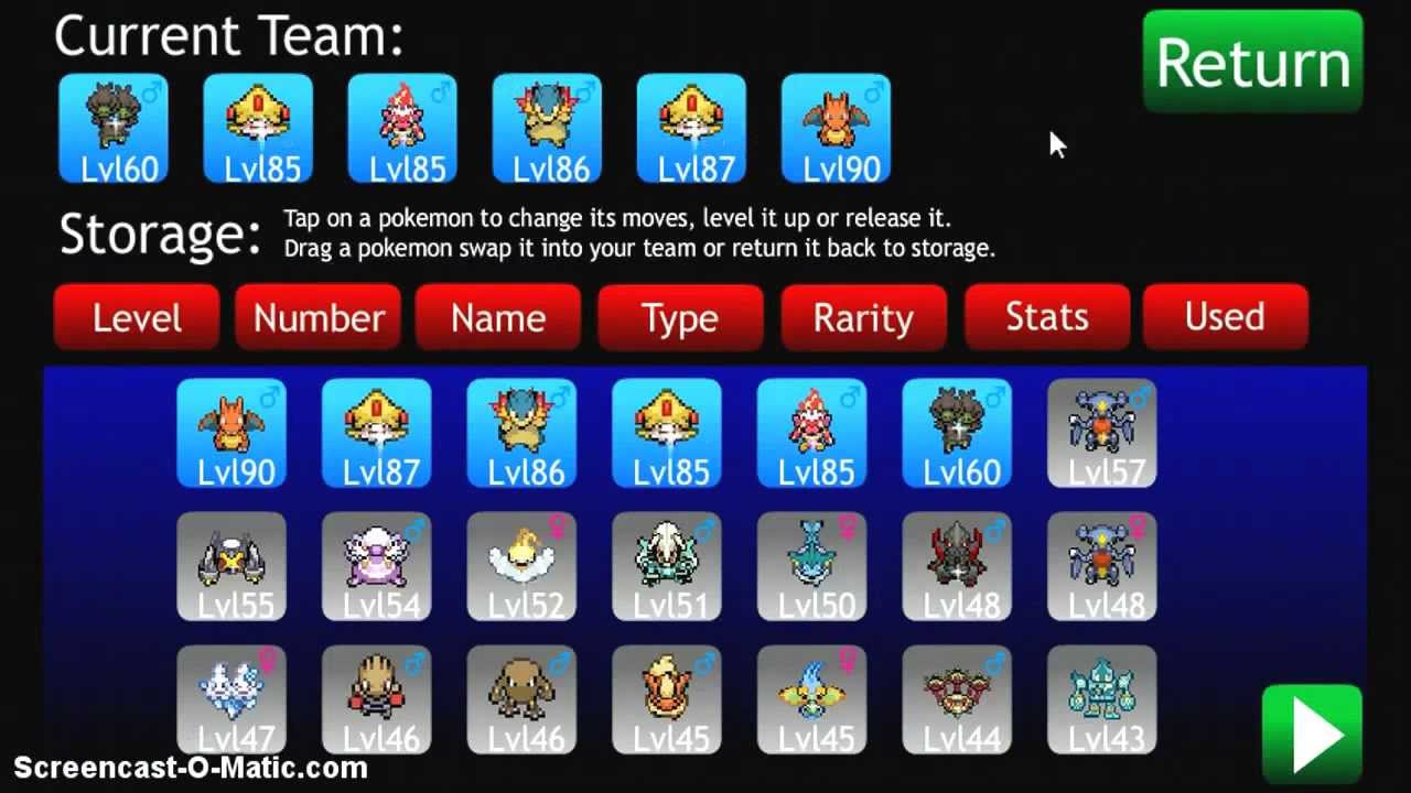 Pokemon Sun Stone Evolution Chart