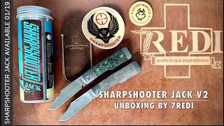 Jack Wolf Knives Sharpshooter Jack V2 - Unboxing & First Impressions!