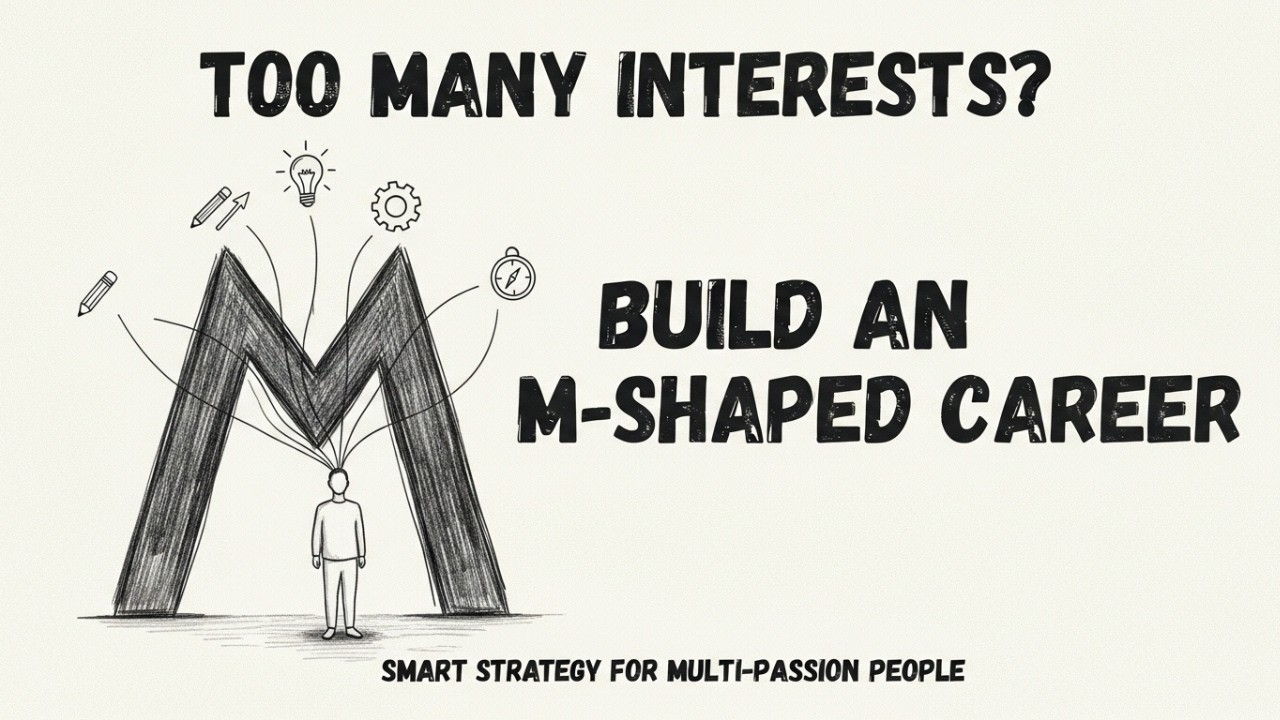 Too Many Interests? Here’s the Psychology-Backed Career Strategy