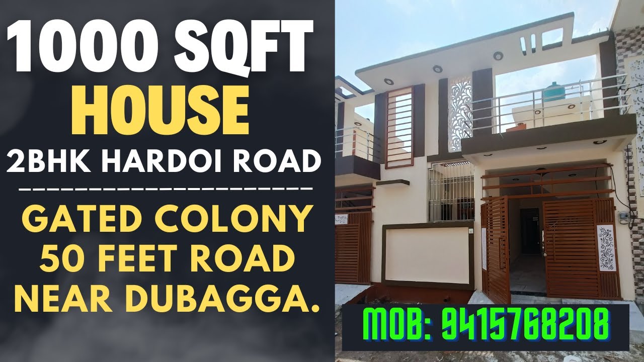 1000Sqft Full Furnished House for sale in Lucknow Hardoi road House