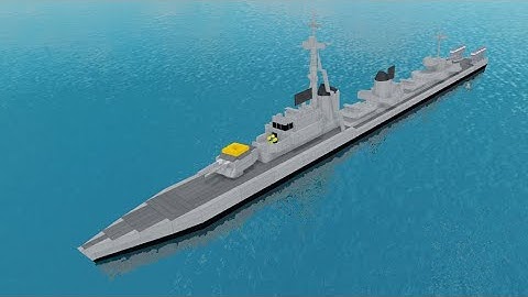 German Destroyer Z-39 Roblox Plane Crazy tutorial