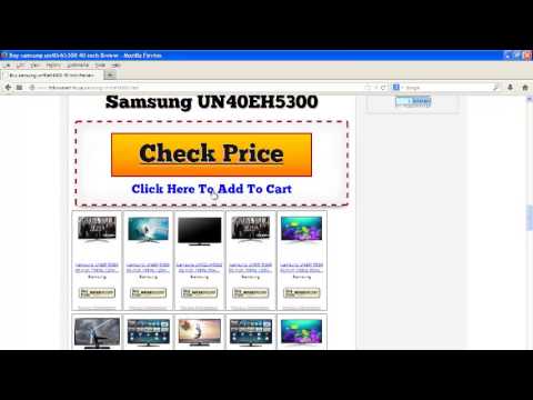 Samsung Un40eh5300 Review - YouTube