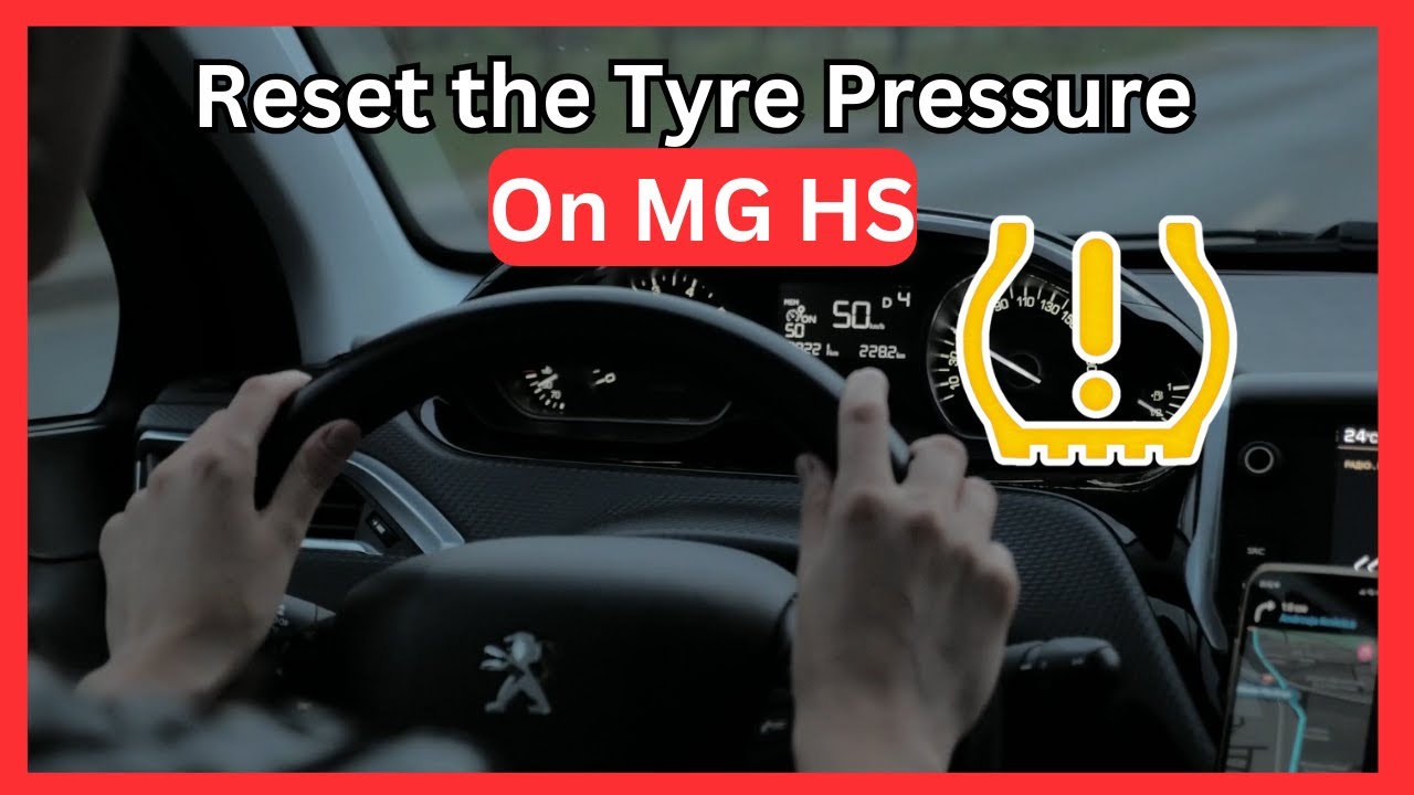 Как сбросить давление в шинах на MG HS (полное руководство)