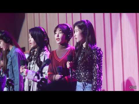 171012  다이아 - 정채연- 듣고싶어 - 컬투쇼