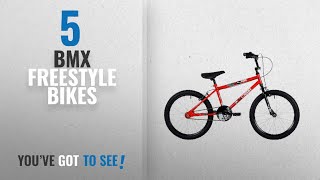 Top 10 Bmx Freestyle Bikes [2018]: Ndcent Flier Kids' Freestyle Bike Red, 10.5 inch steel frame, 1