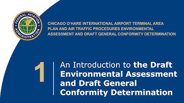 Video 1: Introduction into the Draft Environmental Assessment and General Conformity Determination