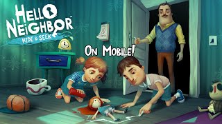 Hello Neighbor Hide And Seek Mobile Gameplay