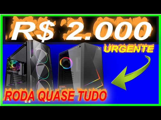 PC Gamer Completo Ryzen 5 5600G, 16GB DDR4, SSD 480GB, 500W 80 Plus, Enifler