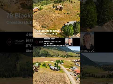 79 Blackstock Drive, Crested Butte, CO home video tour