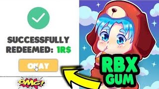 All *6* RBX.GUM Promocodes (July 2022)