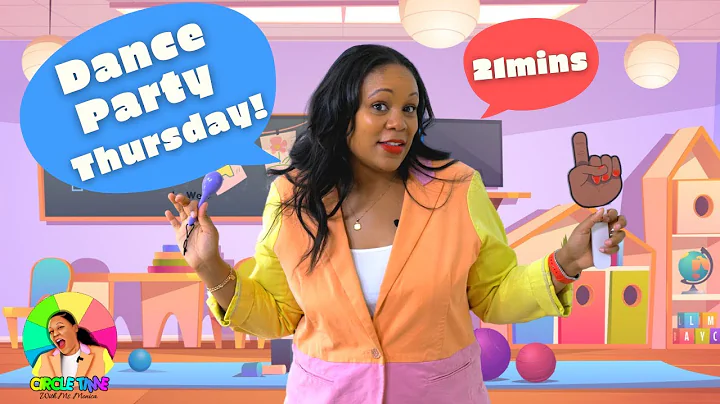 Preschool Lesson Thursday | Learn Letter Ww | Number 5 | Learn Square Shape | Dance Party