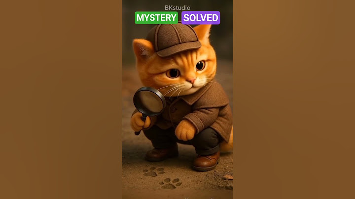 Detective Cat Solves the Missing Kitten Case! 🕵️‍♀️🐱🔍 #trending #missing #kitten #short #shorts
