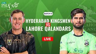 LIVE | Lahore Qalandars vs Hyderabad Kingsmen | Match 01 | HBL PSL 11 | MZB1V