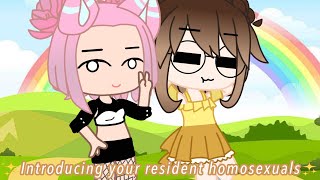 You boys~ are the ✨homosexual✨ supporting cast ;)
