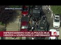 Agente del NYPD resulta herido tras enfrentamiento con un atrincherado en Brooklyn