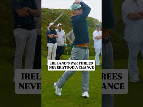 Francis COULD NOT MISS on the Par 3’s in Ireland 🤯 @one1brands