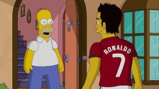 Nike Write The Future Homer Simpson VS Cristiano Ronaldo - HD 1080p (FullHD)
