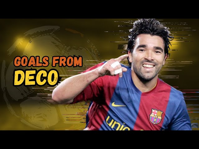 ⚽ Deco | Goals Montage 🎯 - YouTube