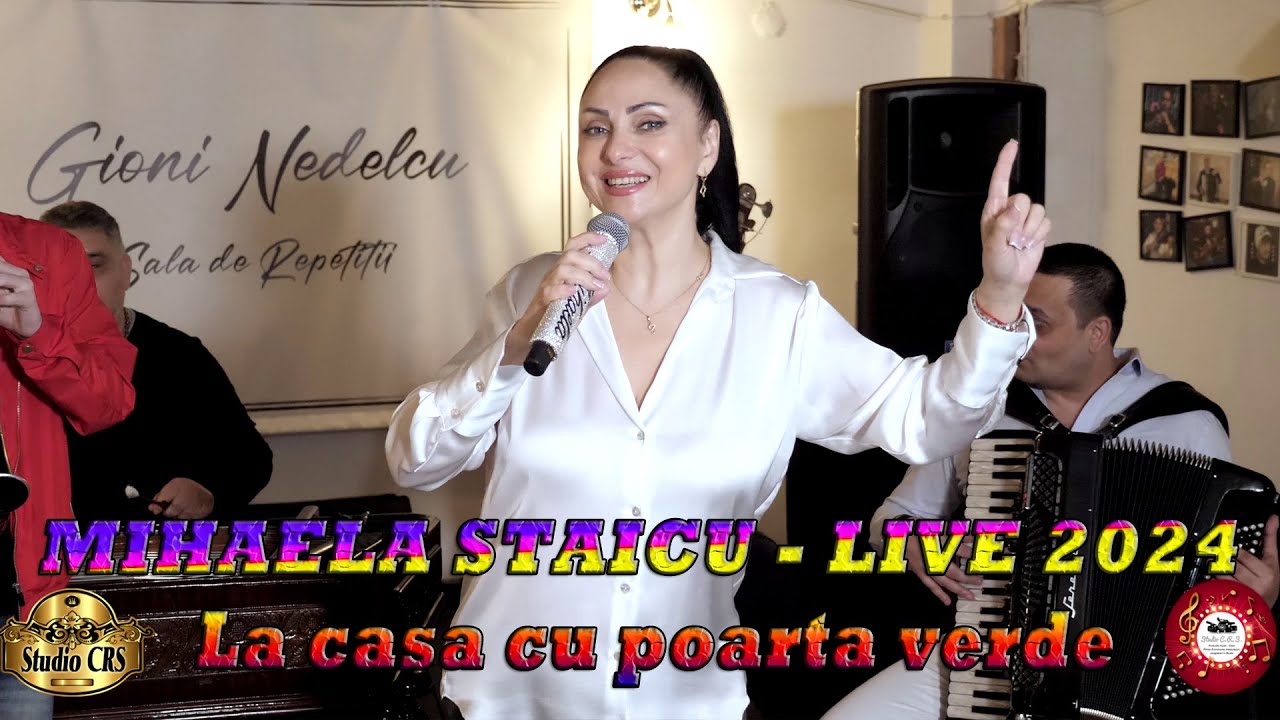🔴NOU❌Mihaela Staicu ❌ Studio CRS❌La casa cu poarta verde❌Live 2024