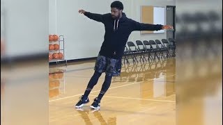 Kyrie Has Insane Balance Skills