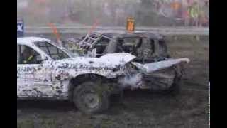 (2) Demo Derby at the Stearns County Fair (Wed., July 31, 2013)