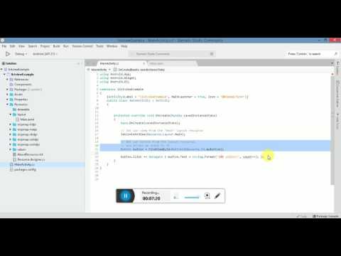 Xamarin.Android ListView Example