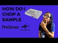 How to chop a sample in studio one the fastest way possible studioone presonus darkusprod