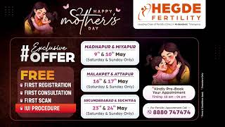 FREE IUI Procedure, 1st Consultation &amp; Scan | Best IVF Center in Hyderabad #IVF #Infertility #Mom