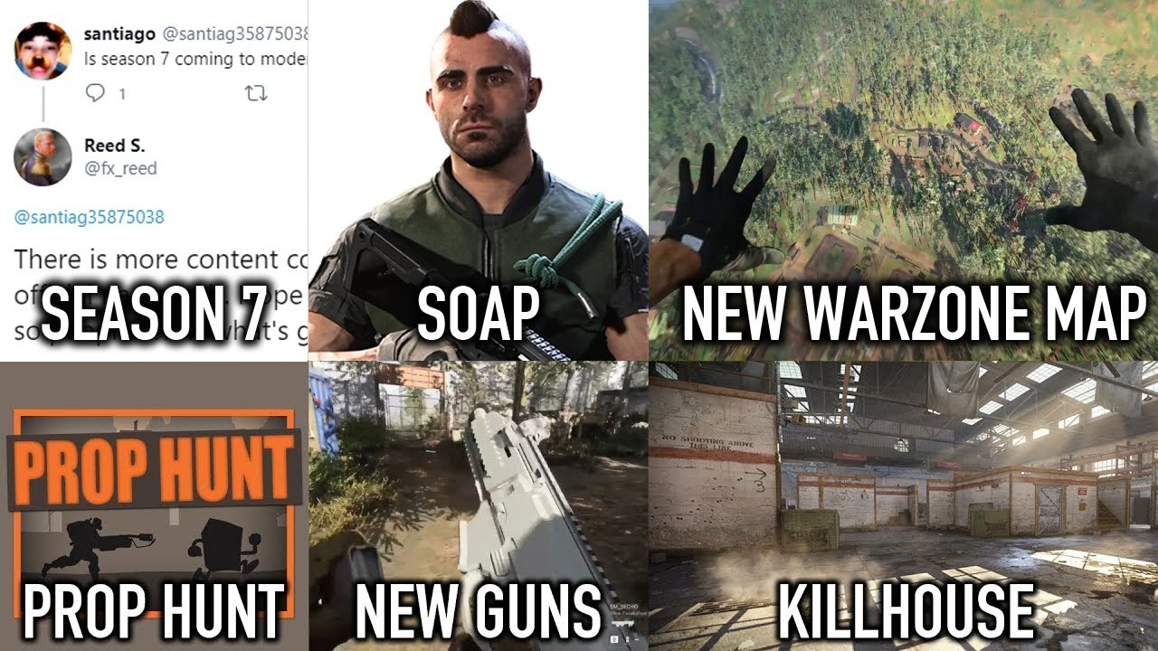 Cod MW, WZ & BOCW - Every Unrelased Leaks (New Warzone Map, "Soap" MacTavish, Weapons, Gamemode etc)