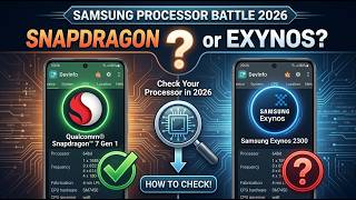 Samsung Galaxy Snapdragon vs Exynos? How to Check Your Processor in 2026 (Easy Guide!)