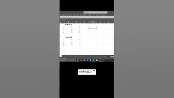 Cara Mudah dan Cepat Perkalian Matriks Ordo 3x3 di Microsoft Excel #excel #soalsnbt #cpns #exceltips