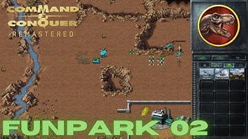 Command & Conquer Remastered - Funpark Dinosaur Campaign - FUNPARK 02 (Hard)