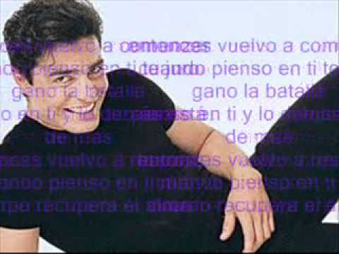 Chayanne-Pienso en ti con letra