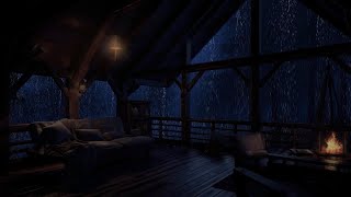 Relaxing Rainstorm with Thunder Echoes – Fall Asleep in Minutes